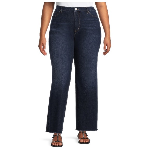 NWT Terra & Sky's wide-leg retro stylish Jeans - 18W - Picture 2 of 5